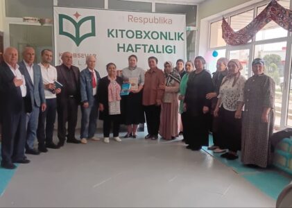 ʼʼKitobxonlik haftaligiʼʼ doirasida haftalikning to‘rtinchi kuni