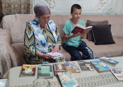 “Kitob eng qimmatbaho boylik ” nomli kitob targ’iboti