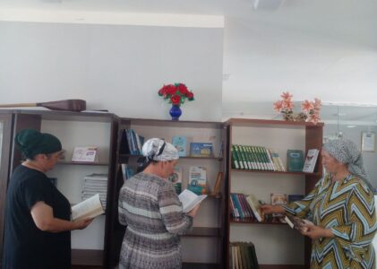 Ko‘chma kutubxona faoliyatidan